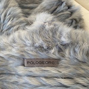 pologeorgis fur infinity scarf